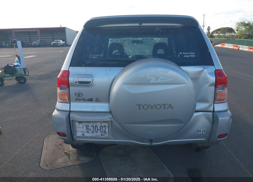 2002 TOYOTA RAV4 VIN: JTEGH20V726004282