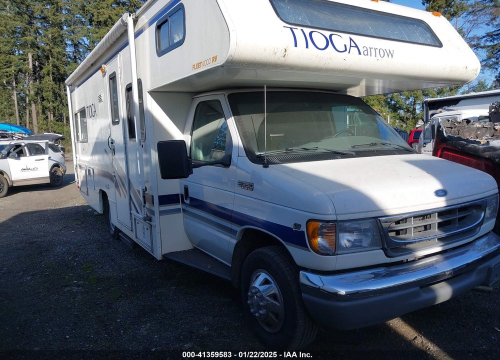 2001 FORD E-350 CUTAWAY VIN: 1FDWE35S61HA18654