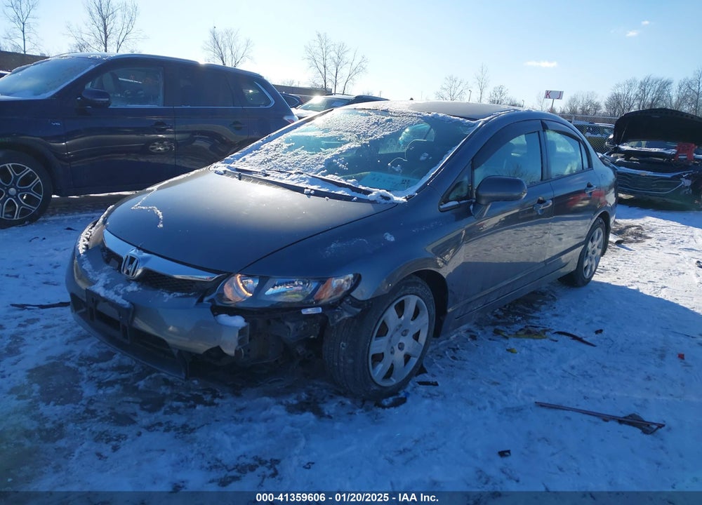 2010 HONDA CIVIC VIN: 2HGFA1F5XAH550692