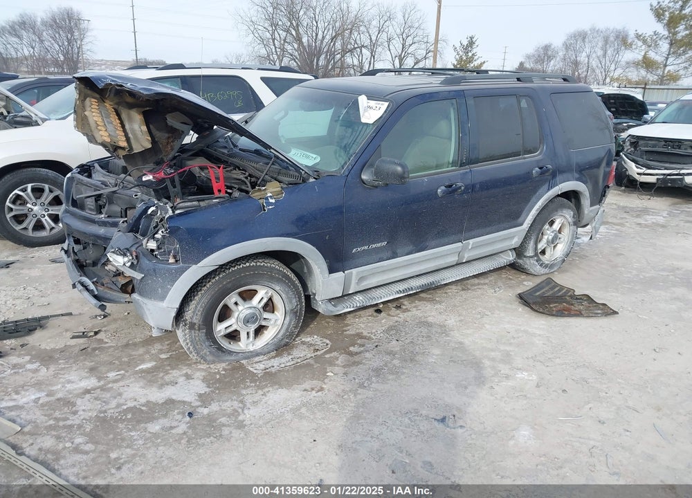 2002 FORD EXPLORER XLT VIN: 1FMDU63K82ZC54734