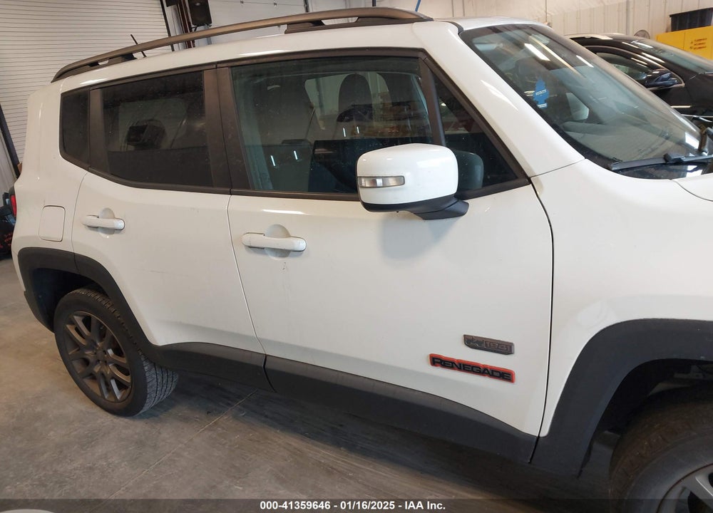 2016 JEEP RENEGADE 75TH ANNIVERSARY VIN: ZACCJBBW5GPD13556