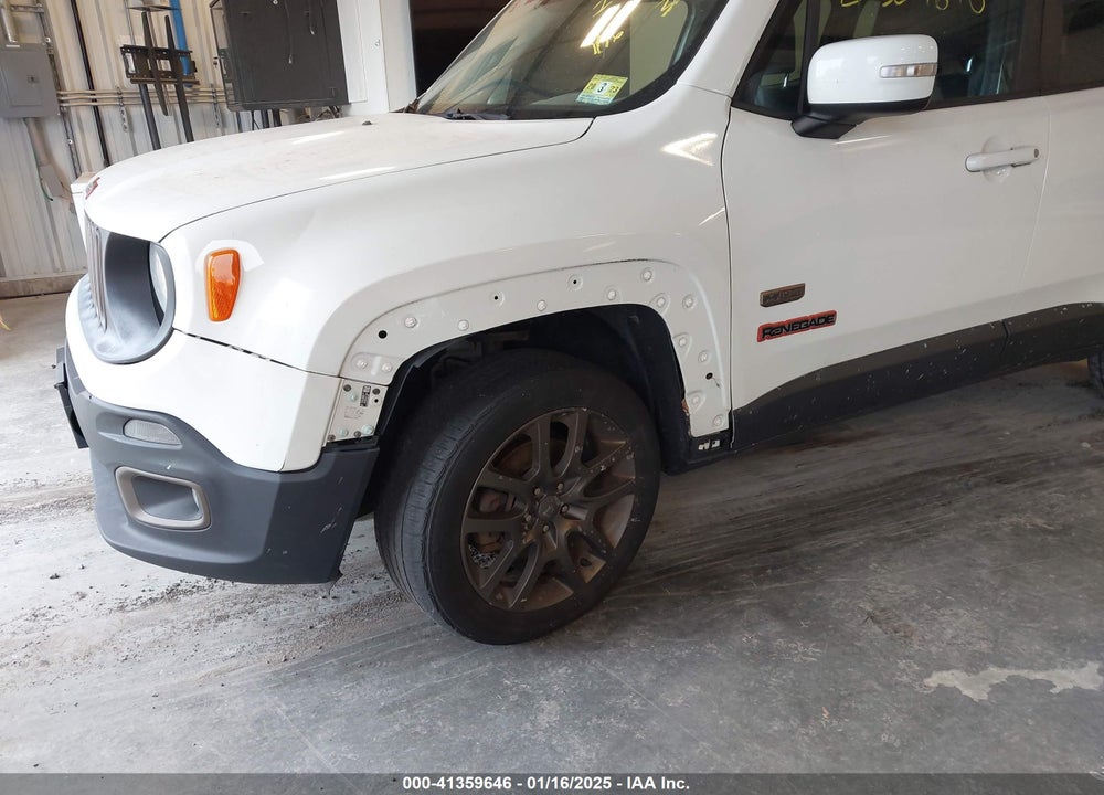 2016 JEEP RENEGADE 75TH ANNIVERSARY VIN: ZACCJBBW5GPD13556