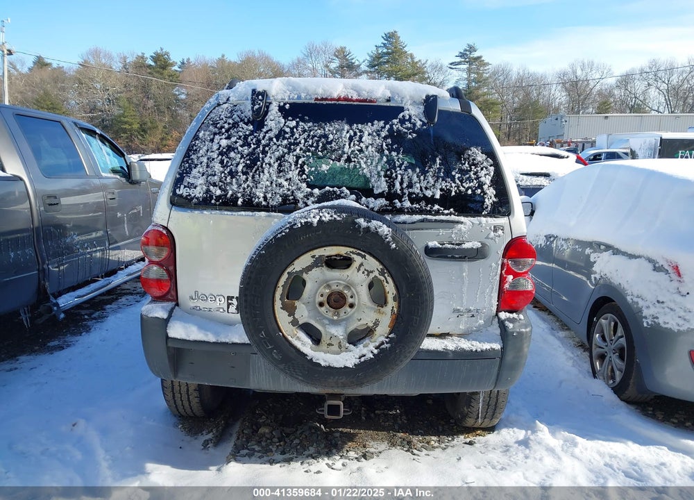 2006 JEEP LIBERTY SPORT VIN: 1J4GL48K96W248377