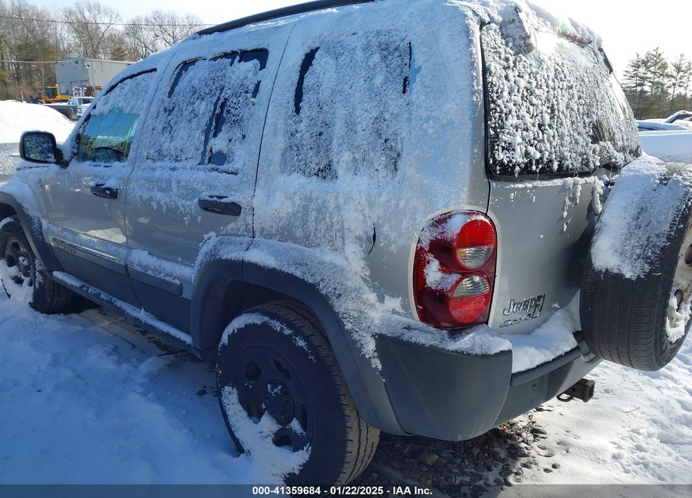 2006 JEEP LIBERTY SPORT VIN: 1J4GL48K96W248377