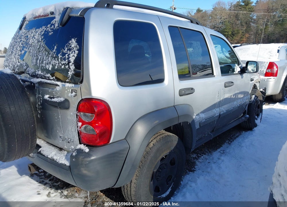 2006 JEEP LIBERTY SPORT VIN: 1J4GL48K96W248377