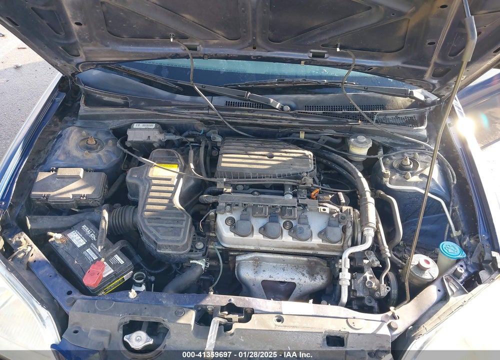 2003 HONDA CIVIC LX VIN: 1HGEM22503L008179