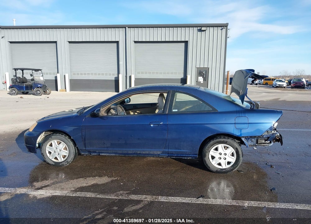 2003 HONDA CIVIC LX VIN: 1HGEM22503L008179