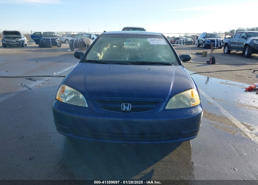 2003 HONDA CIVIC LX VIN: 1HGEM22503L008179