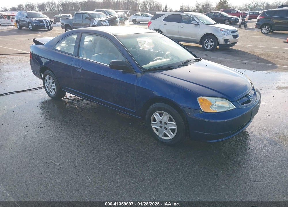 2003 HONDA CIVIC LX VIN: 1HGEM22503L008179