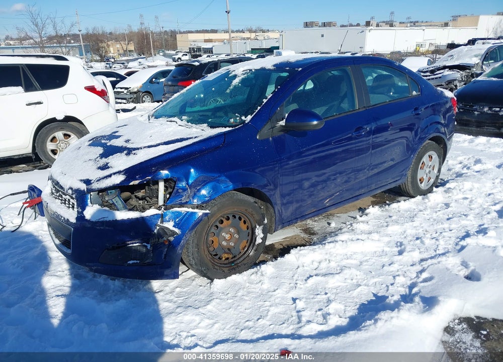 2014 CHEVROLET SONIC VIN: 1G1JA5SH8E4222750