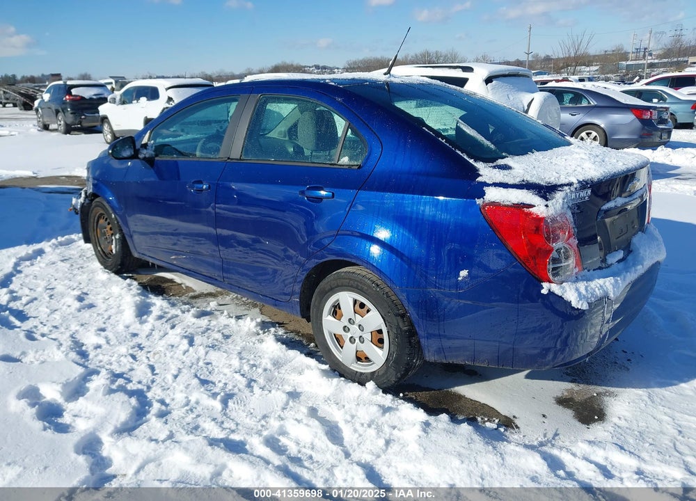 2014 CHEVROLET SONIC VIN: 1G1JA5SH8E4222750