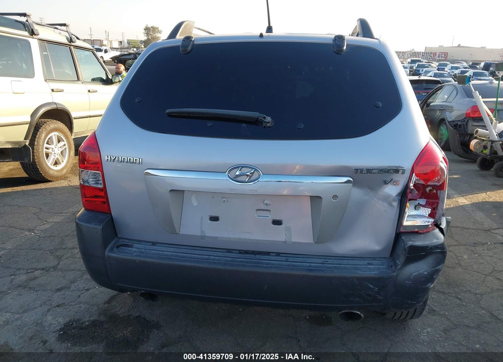 2005 HYUNDAI TUCSON GLS/LX VIN: KM8JN12D45U096898