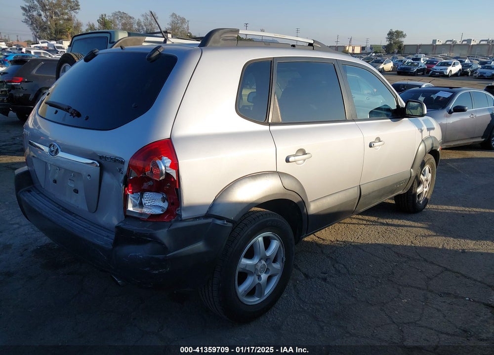 2005 HYUNDAI TUCSON GLS/LX VIN: KM8JN12D45U096898