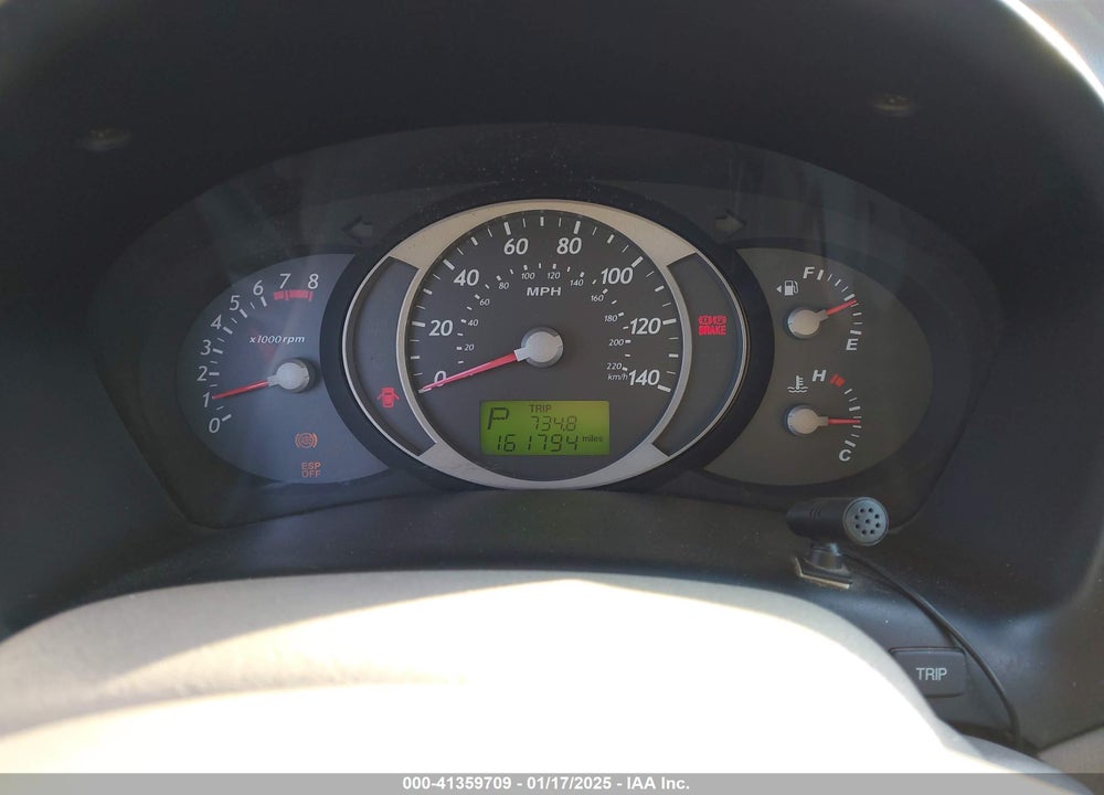 2005 HYUNDAI TUCSON GLS/LX VIN: KM8JN12D45U096898