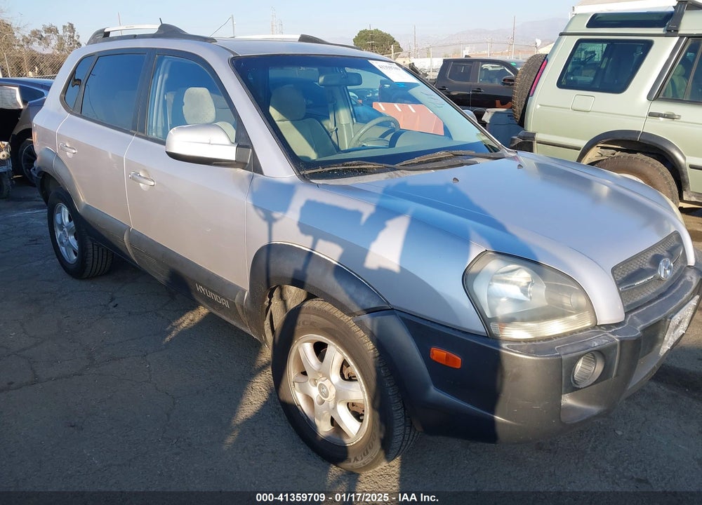 2005 HYUNDAI TUCSON GLS/LX VIN: KM8JN12D45U096898
