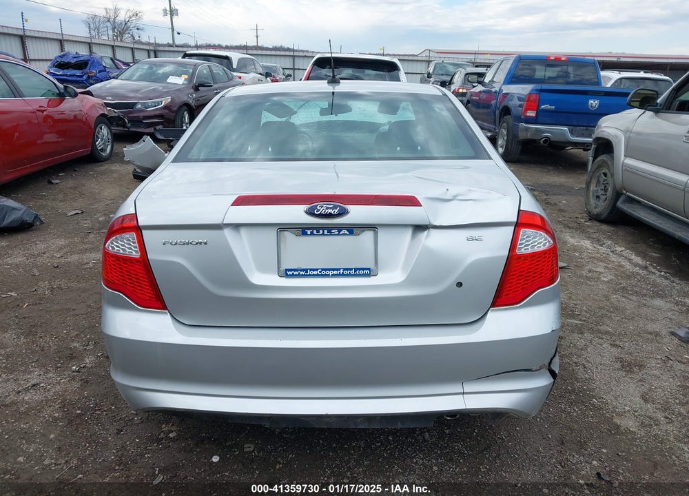 2012 FORD FUSION VIN: 3FAHP0HA5CR421668