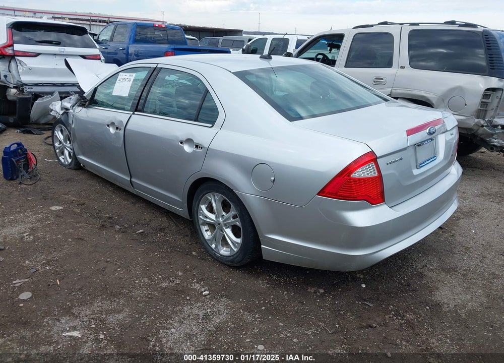 2012 FORD FUSION VIN: 3FAHP0HA5CR421668