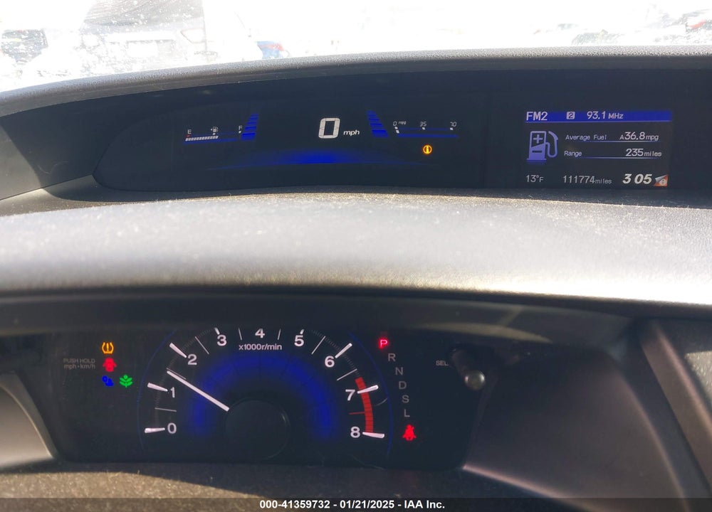 2015 HONDA CIVIC VIN: 19XFB2F57FE048274