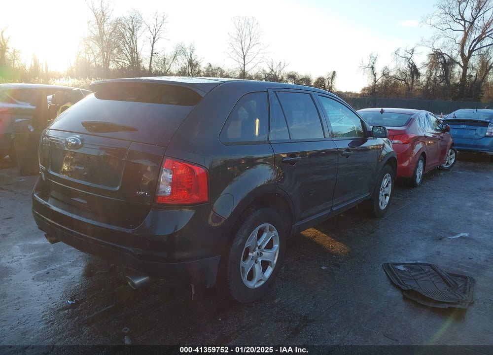 2013 FORD EDGE SEL VIN: 2FMDK3JC9DBE06378