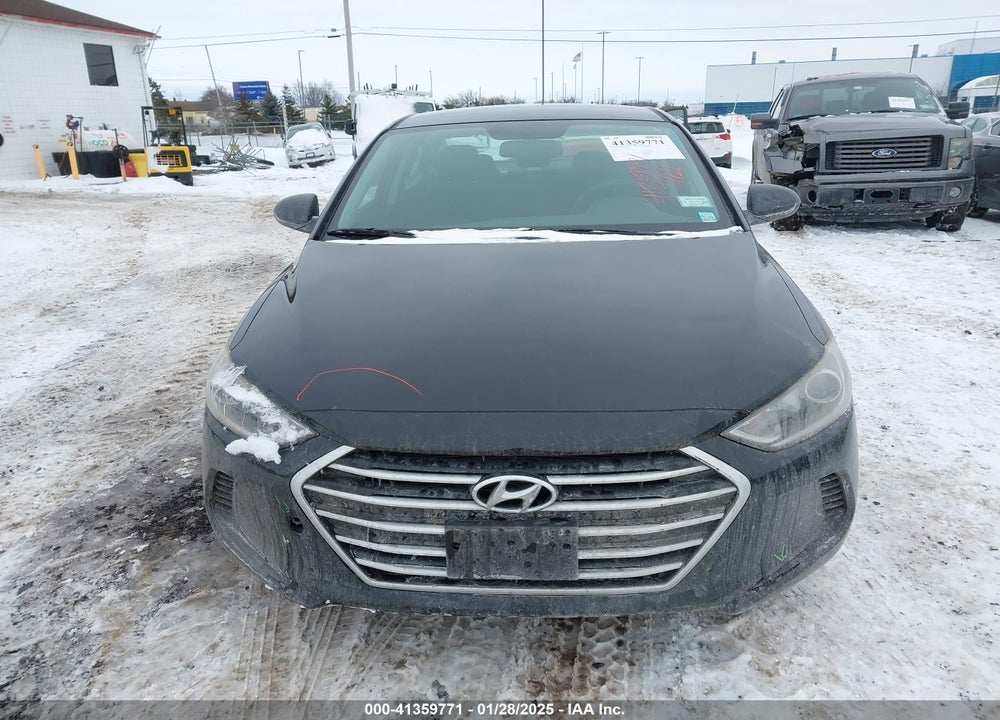 2018 HYUNDAI ELANTRA VIN: KMHD74LF0JU489493