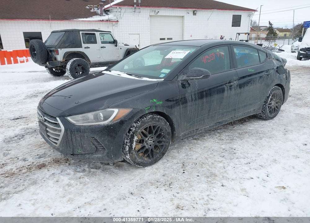 2018 HYUNDAI ELANTRA VIN: KMHD74LF0JU489493