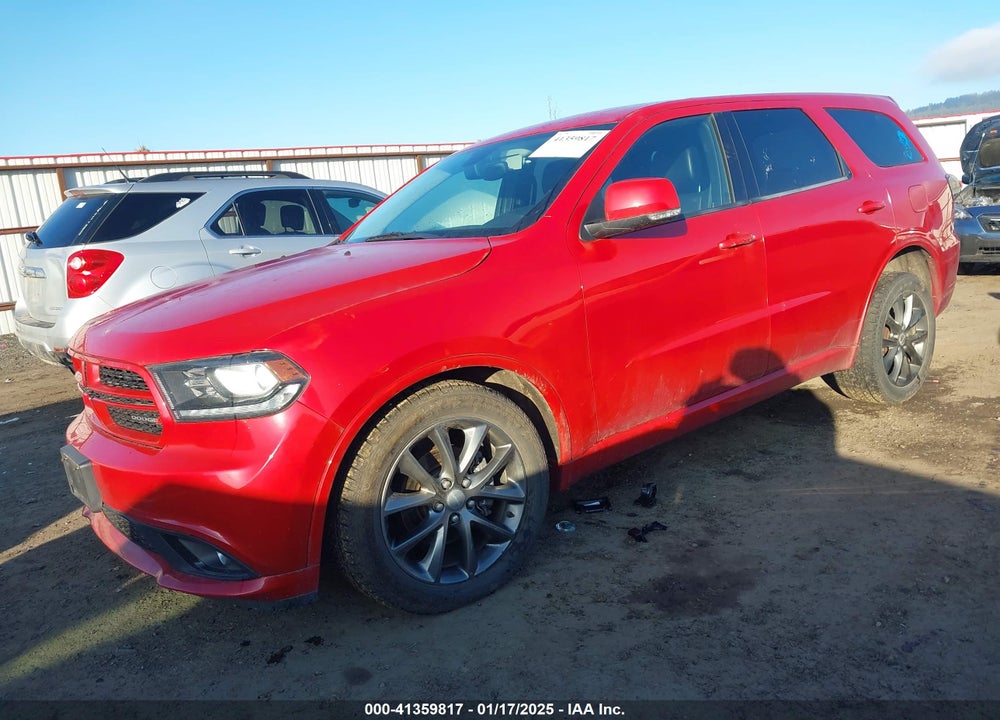 2017 DODGE DURANGO GT AWD VIN: 1C4RDJDG1HC698038