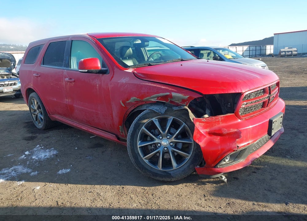 2017 DODGE DURANGO GT AWD VIN: 1C4RDJDG1HC698038