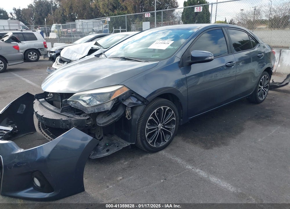 2016 TOYOTA COROLLA VIN: 5YFBURHE4GP404632