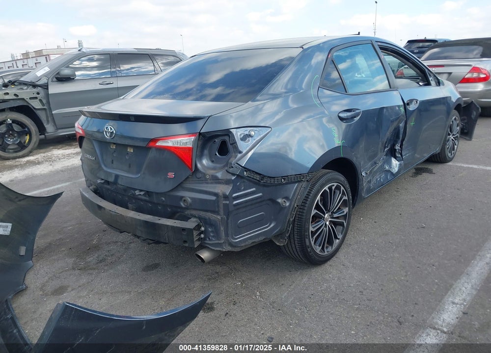2016 TOYOTA COROLLA VIN: 5YFBURHE4GP404632