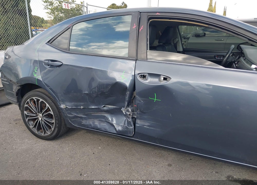 2016 TOYOTA COROLLA VIN: 5YFBURHE4GP404632