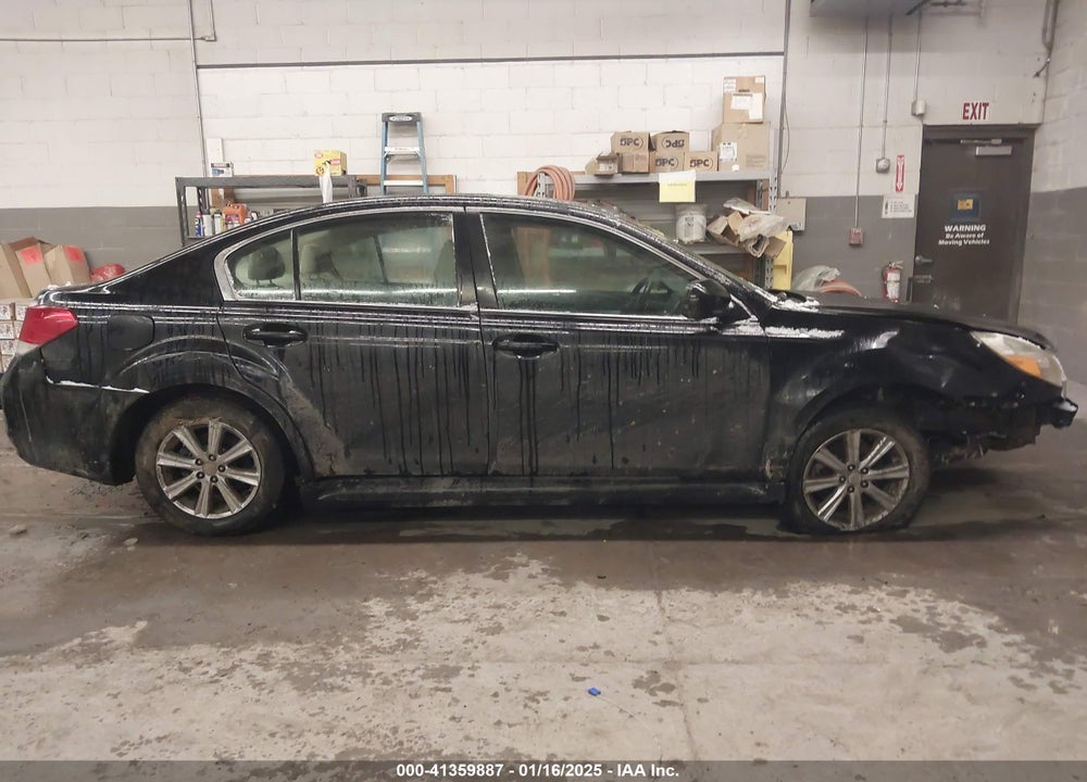2011 SUBARU LEGACY 2.5I PREMIUM VIN: 4S3BMBB60B3217477