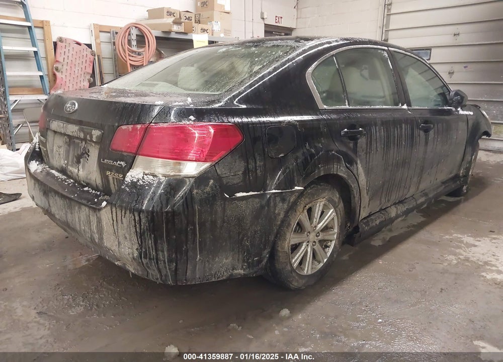 2011 SUBARU LEGACY 2.5I PREMIUM VIN: 4S3BMBB60B3217477