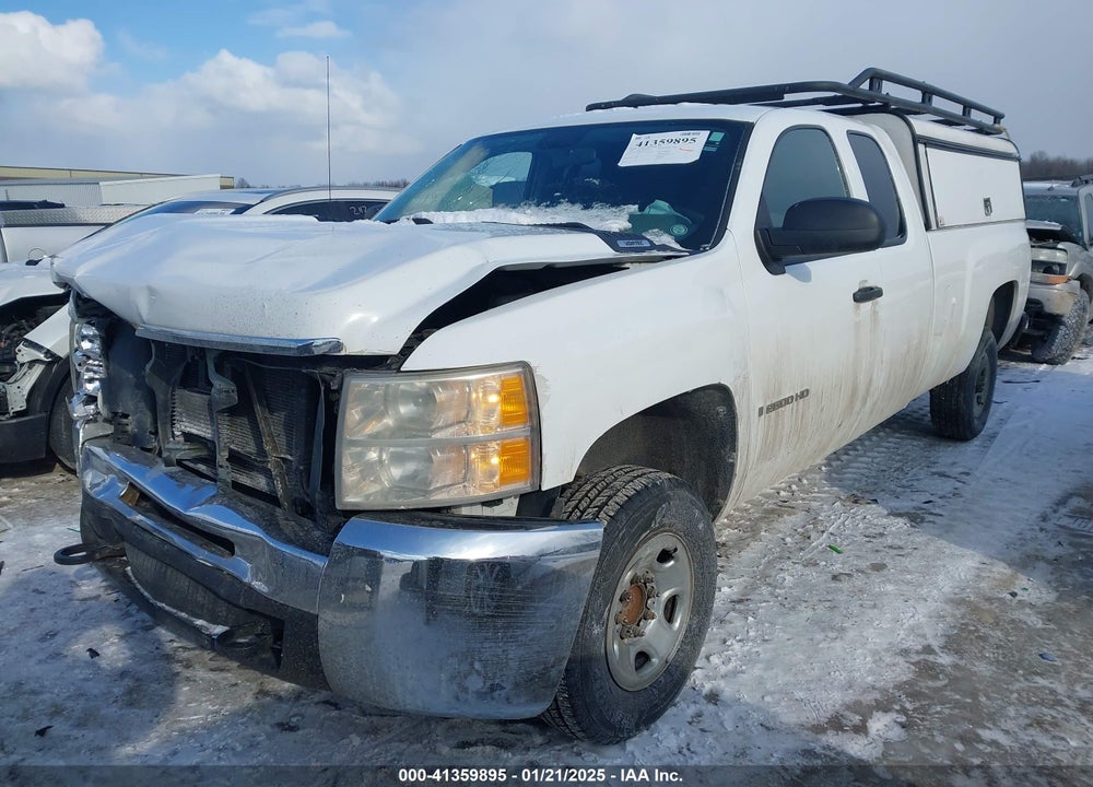 2008 CHEVROLET SILVERADO 2500HD VIN: 1GCHC29K28E146764