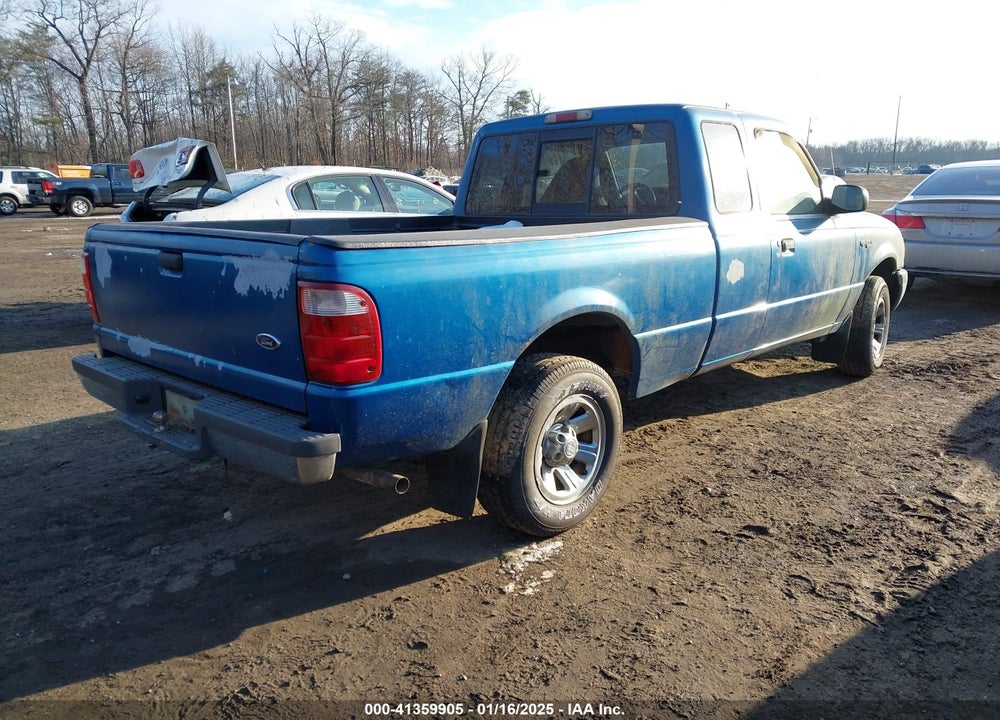 2002 FORD RANGER EDGE/TREMOR/XL/XLT VIN: 1FTYR14U92TA05291