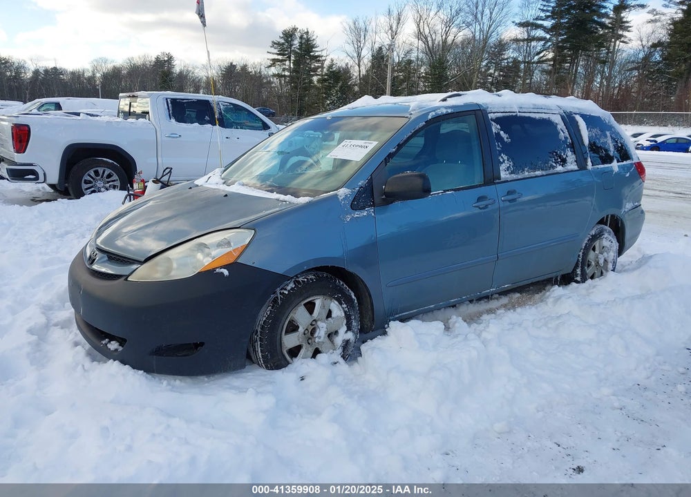 2007 TOYOTA SIENNA LE VIN: 5TDZK23C87S072249