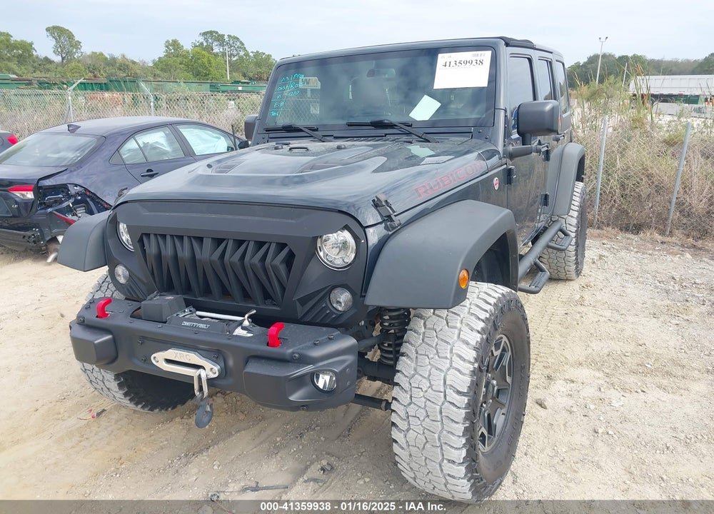 2017 ANGLER JEEP WR UNLIMITED RUBICON HARD ROCK 4X4 VIN: 1C4BJWFG0HL505849