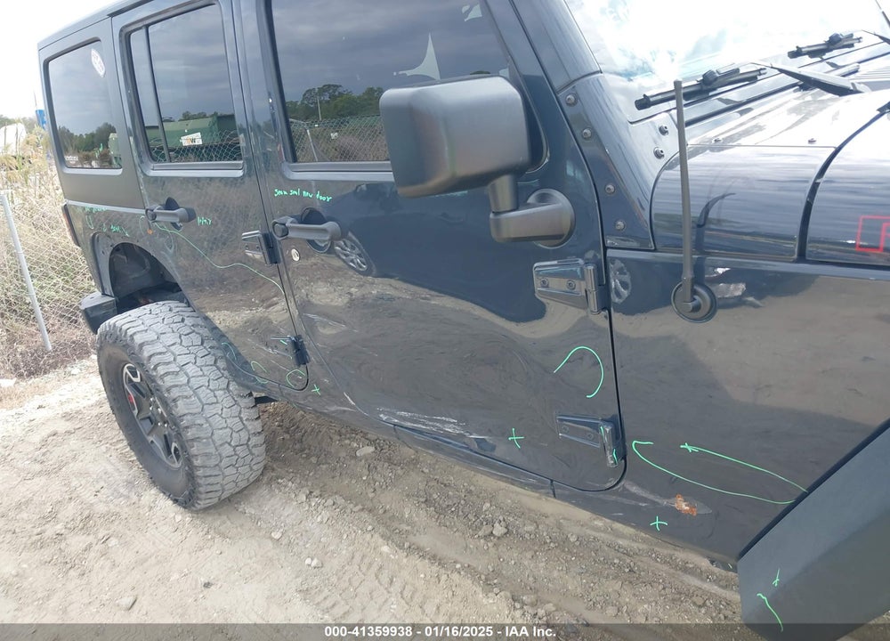 2017 ANGLER JEEP WR UNLIMITED RUBICON HARD ROCK 4X4 VIN: 1C4BJWFG0HL505849