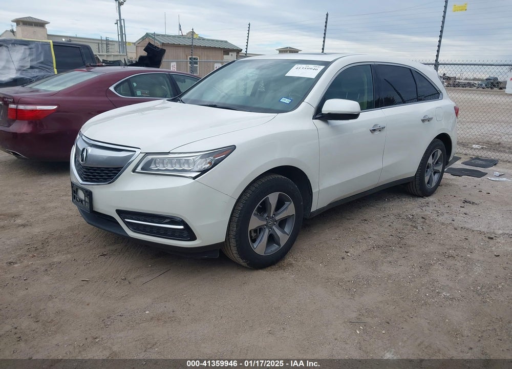 2014 ACURA MDX VIN: 5FRYD3H20EB002756
