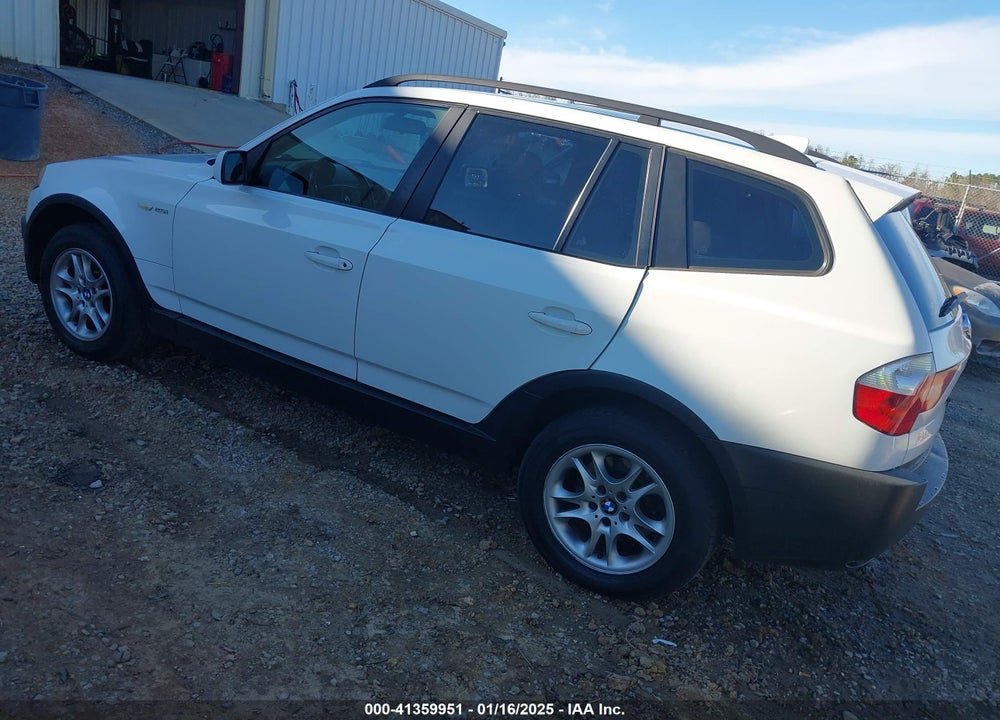 2004 BMW X3 2.5I VIN: WBXPA73414WC42291