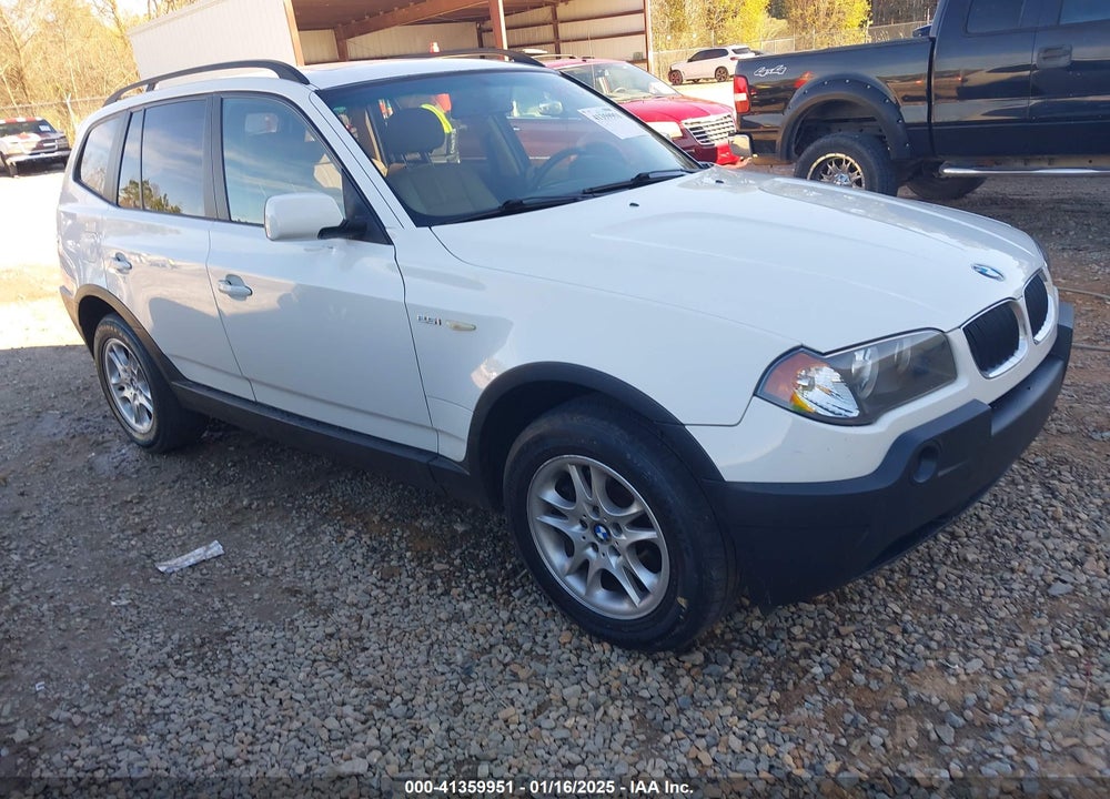 2004 BMW X3 2.5I VIN: WBXPA73414WC42291