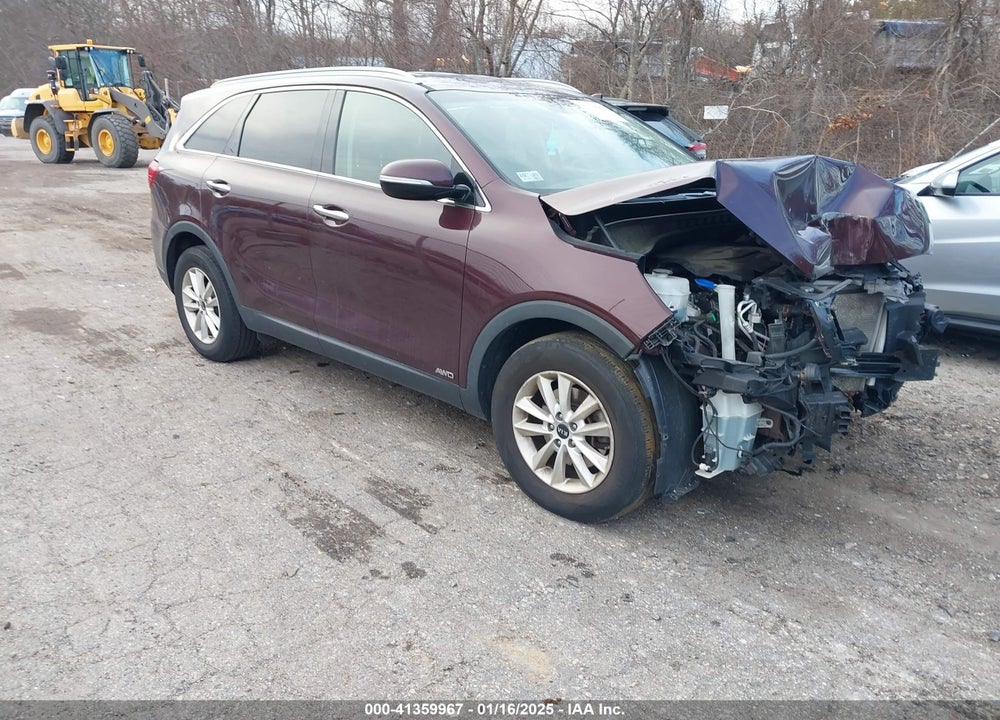 2019 KIA SORENTO 3.3L LX VIN: 5XYPGDA57KG450768