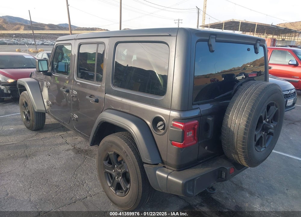 2018 JEEP WRANGLER UNLIMITED SPORT S 4X4 VIN: 1C4HJXDN5JW206475