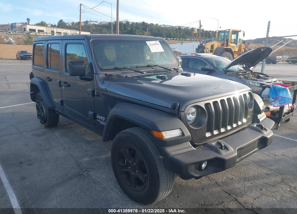 2018 JEEP WRANGLER UNLIMITED SPORT S 4X4 VIN: 1C4HJXDN5JW206475