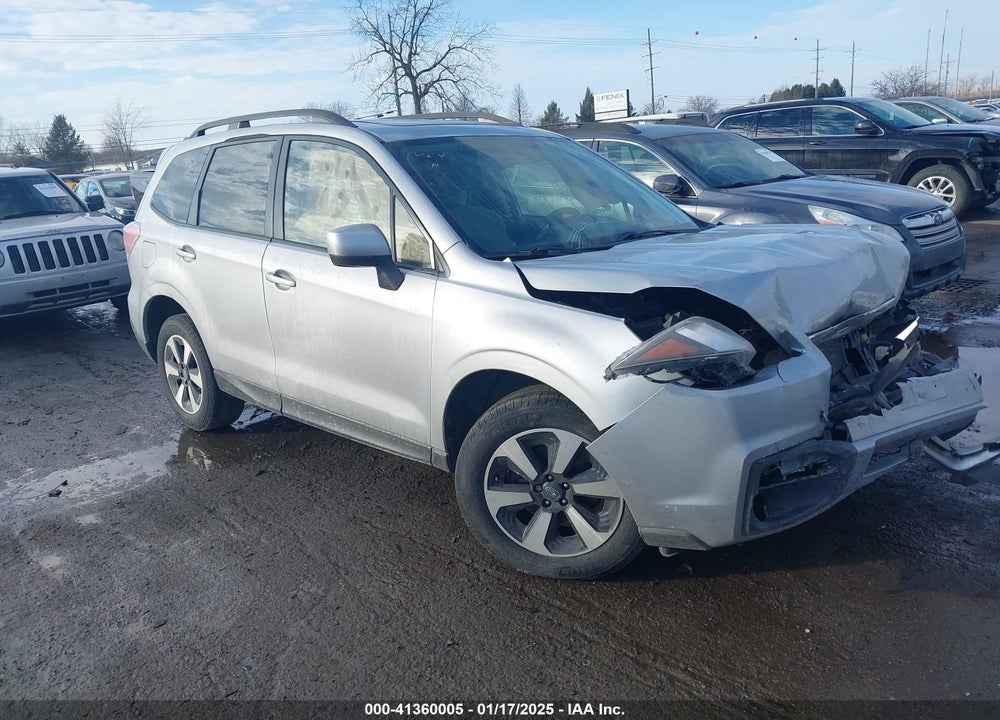 2017 SUBARU FORESTER 2.5I PREMIUM VIN: JF2SJAEC8HH458687