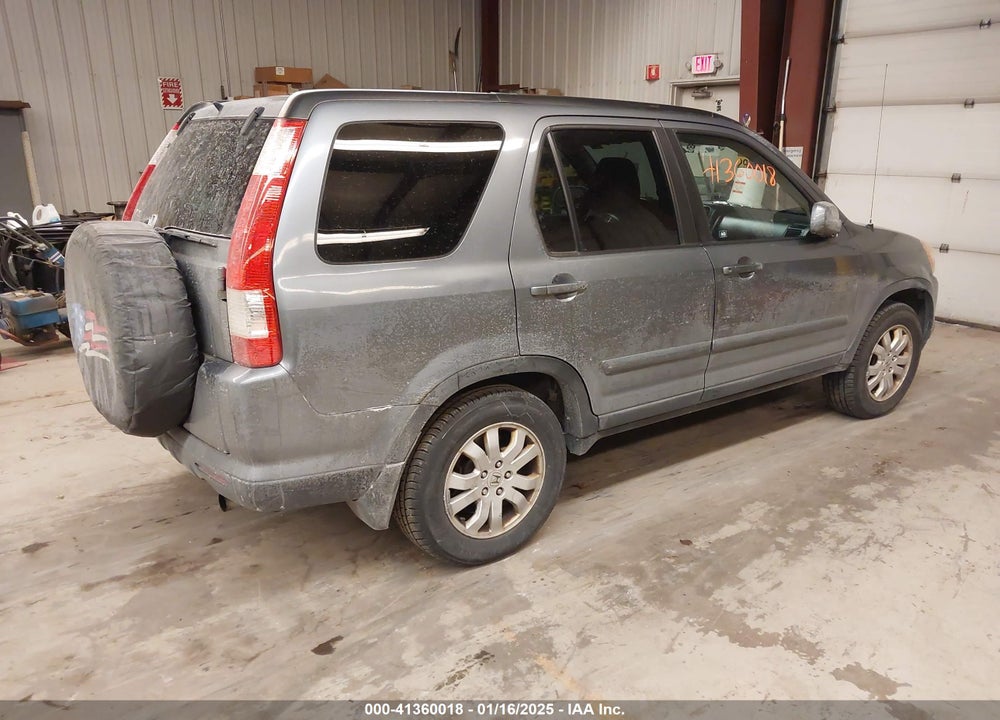 2006 HONDA CR-V SE VIN: SHSRD78976U430344