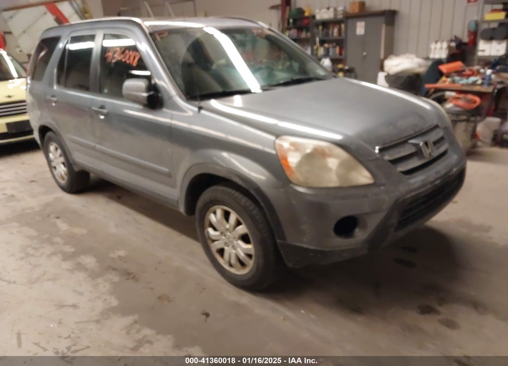2006 HONDA CR-V SE VIN: SHSRD78976U430344