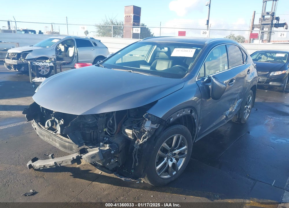 2015 LEXUS NX 200T VIN: JTJYARBZ1F2016783