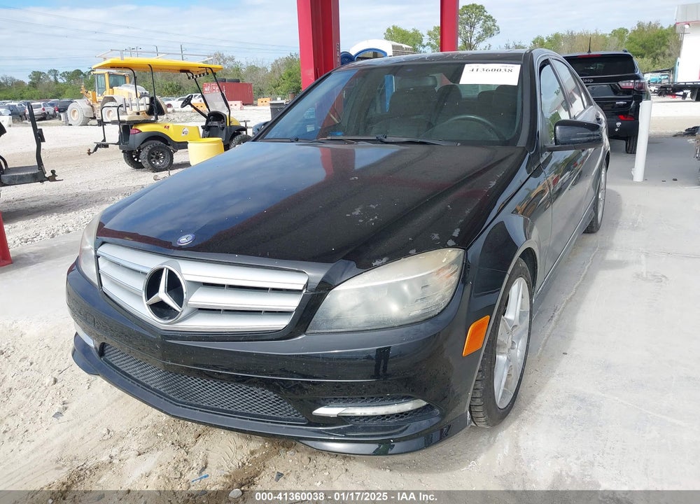 2011 MERCEDES-BENZ C 300 VIN: WDDGF5EB9BA449314