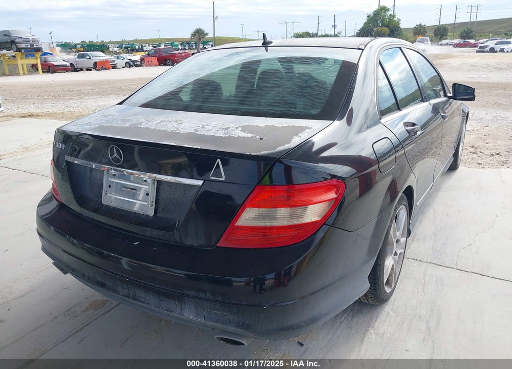 2011 MERCEDES-BENZ C 300 VIN: WDDGF5EB9BA449314