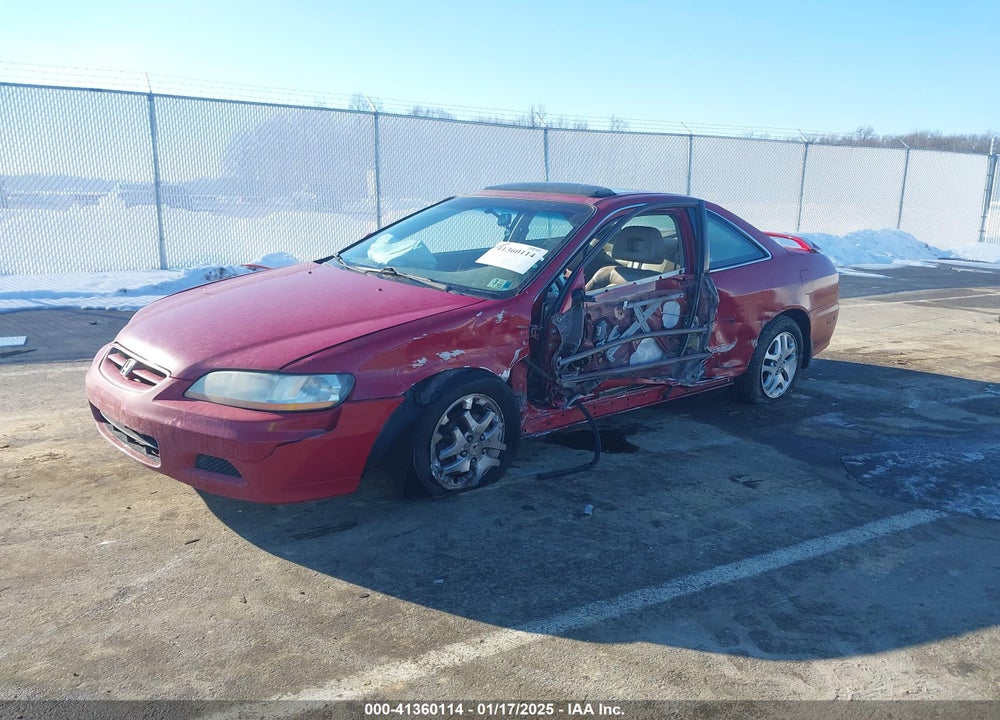 2002 HONDA ACCORD 3.0 EX VIN: 1HGCG22552A034544